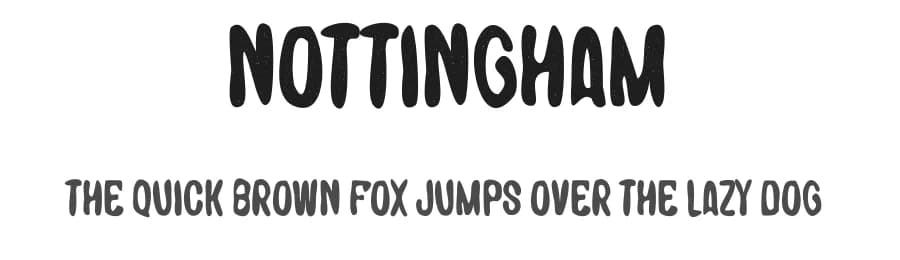 Nottingham by Mocha Frappuccino — Script Handwritten Font — preview 1