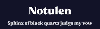 Notulen by Linetotype — Serif Font — thumbnail 2