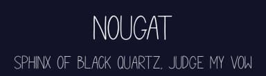 Nougat by Pen Culture — Script Handwritten Font — thumbnail 2