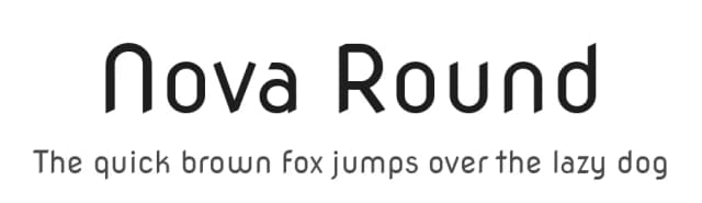 Nova Round by Wojciech Kalinowski — Sans Serif Font