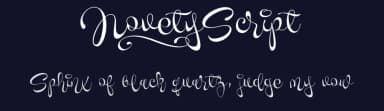 Novety Script by Måns Grebäck — Script Handwritten Font — thumbnail 2