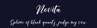 Novita by Nirmala Creative — Script Handwritten Font — thumbnail 2