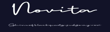Novita by Vunira Design — Script Handwritten Font — thumbnail 2