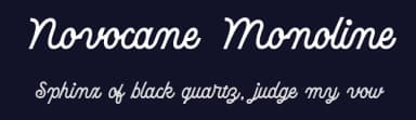 Novocane Monoline by Typetemp Studio — Script Handwritten Font — thumbnail 2