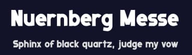 Nuernberg Messe by Chequered Ink — Sans Serif Font — thumbnail 2