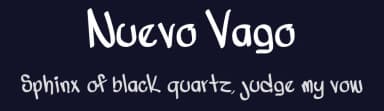 Nuevo Vago by Legba — Script Handwritten Font — thumbnail 2