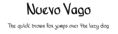 Nuevo Vago by Legba — Script Handwritten Font — thumbnail 1