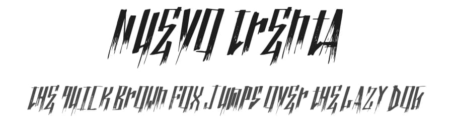 Nuevo Trenta by Xerographer Fonts — Script Handwritten Font — preview 1