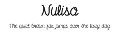 Nuliso by Imagi Factory — Script Handwritten Font — thumbnail 1