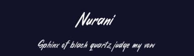 Nurani by Allouse Studio — Script Handwritten Font — thumbnail 2