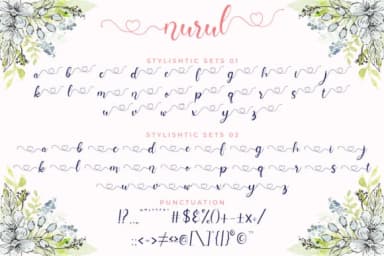 Nurul Font by Madatype Studio — Script Handwritten Font — thumbnail 9