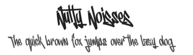 Nutty Noisses by Gassstype — Script Handwritten Font — thumbnail 1