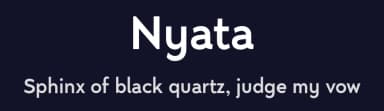 Nyata by Marsnev — Sans Serif Font — thumbnail 2
