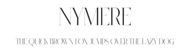 Nymere by VPcreativeshop — Serif Font — thumbnail 1