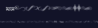 Nymphette by Lauren Thompson — Dingbats Font — thumbnail 2