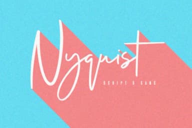 Nyquist Duo Font by Maulana Creative — Script Handwritten Font — thumbnail 1