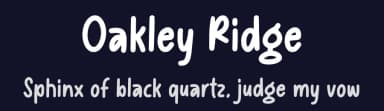 Oakley Ridge by Alpaprana Studio — Script Handwritten Font — thumbnail 2