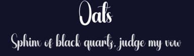 Oats by Andi Moz — Script Handwritten Font — thumbnail 2