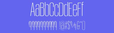 Obcecada Sans by deFharo — Sans Serif Font — thumbnail 3