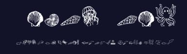 Ocean Iacy by Iacy — Dingbats Font — thumbnail 2