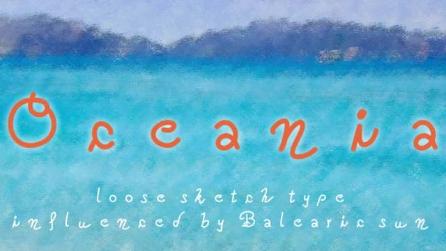 Oceania Font by Kreativ — Script Handwritten Font