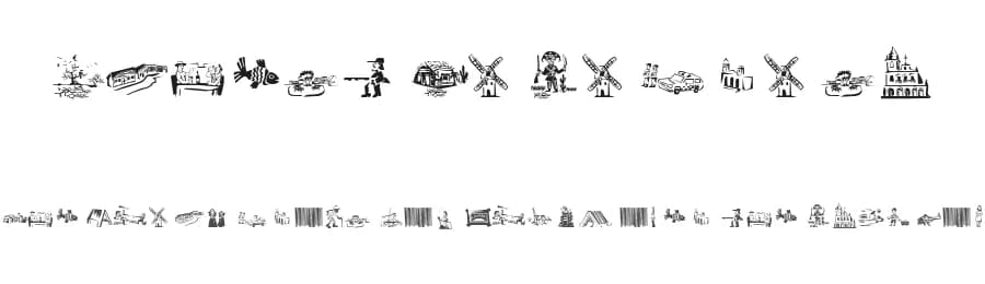 Ochent Silibrina by Galdino Otten Fonts — Dingbats Font