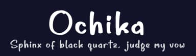 Ochika by Letterena Studios — Script Handwritten Font — thumbnail 2
