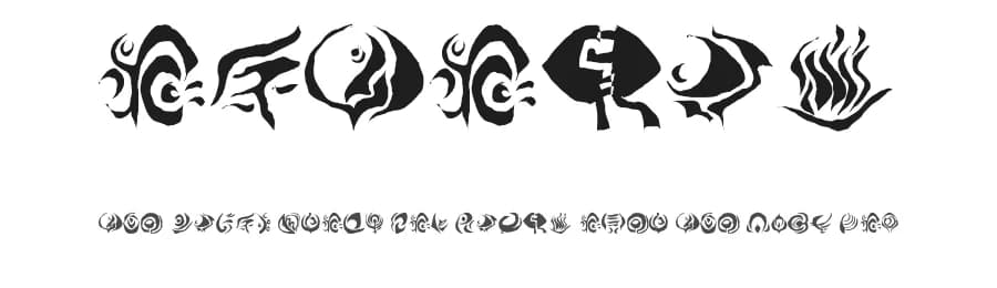 Octopus by Skymachine — Dingbats Font