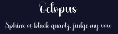 Octopus by Andi Moz — Script Handwritten Font — thumbnail 2