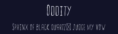 Oddity by Eric Mills — Script Handwritten Font — thumbnail 2
