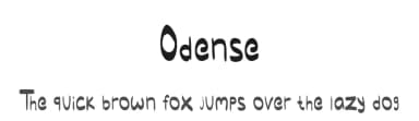 Odense by Nirmala Graphics — Script Handwritten Font — thumbnail 1