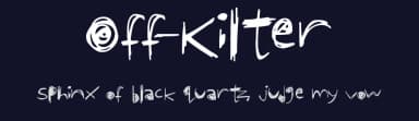 Off-Kilter by Hawtpixel — Script Handwritten Font — thumbnail 2