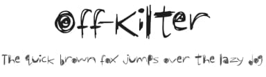 Off-Kilter by Hawtpixel — Script Handwritten Font — thumbnail 1