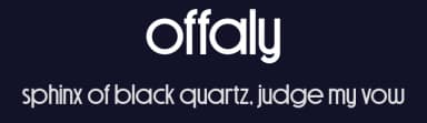 Offaly by Twicolabs Fontdation — Sans Serif Font — thumbnail 2