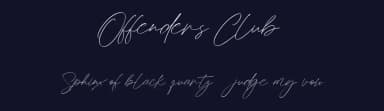 Offenders Club by Maulana Creative — Script Handwritten Font — thumbnail 2