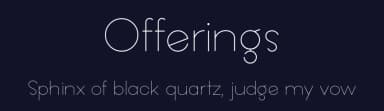 Offerings by 7NTypes — Sans Serif Font — thumbnail 2