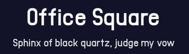 Office Square by Chequered Ink — Sans Serif Font — thumbnail 2