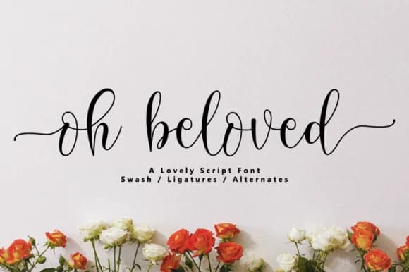 Oh Beloved Font by NissaStudio — Script Handwritten Font