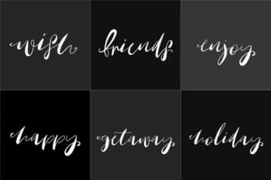 Oh Mistletoe Font by Creativeqube Design — Script Handwritten Font — thumbnail 3