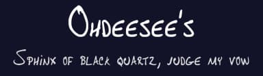Ohdeesee's by Omar Colon — Script Handwritten Font — thumbnail 2