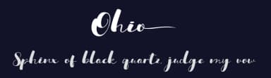 Ohio by Khurasan — Script Handwritten Font — thumbnail 2