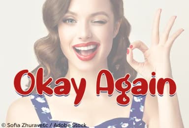 Okay Again Font by Misti — Script Handwritten Font — thumbnail 1