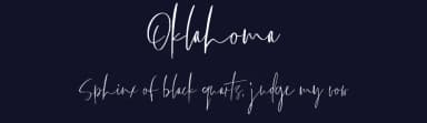 Oklahoma by Creatype Studio — Script Handwritten Font — thumbnail 2