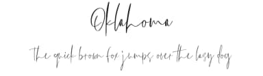Oklahoma by Creatype Studio — Script Handwritten Font — thumbnail 1