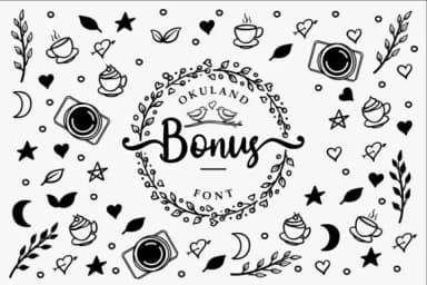 Okuland Font by Vilogsign — Script Handwritten Font — thumbnail 7