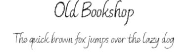 Old Bookshop by Poemhaiku — Script Handwritten Font — thumbnail 1