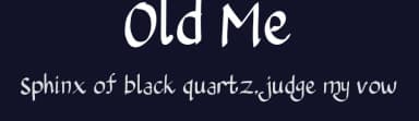 Old Me by Arialdy Nurazmi — Script Handwritten Font — thumbnail 2