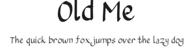 Old Me by Arialdy Nurazmi — Script Handwritten Font — thumbnail 1