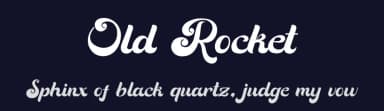 Old Rocket by PutraCetol Studio — Script Handwritten Font — thumbnail 2