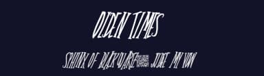 Olden Times by Xerographer Fonts — Script Handwritten Font — thumbnail 2